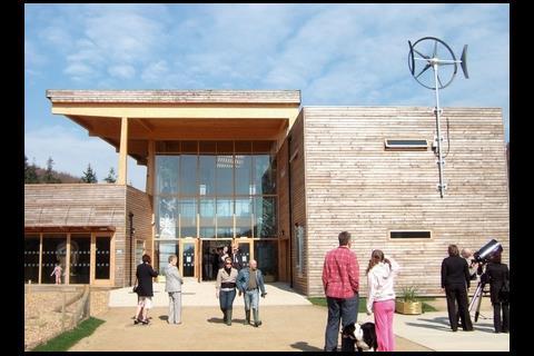 Dalby Forest visitor centre in North Yorkshire 